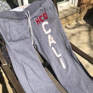 Grey M Male Hollister SweatPants